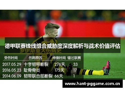德甲联赛锋线组合威胁度深度解析与战术价值评估 德甲联赛锋线组合威胁度深度解析与战术价值评估